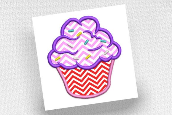 Cupcake Applique: A Sweet Addition to Your Shop