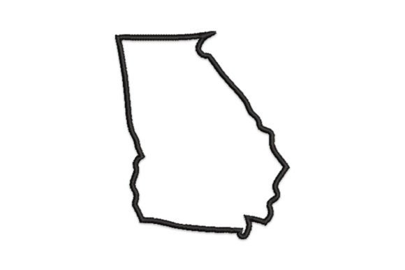 Georgia State Map Embroidery Design Review