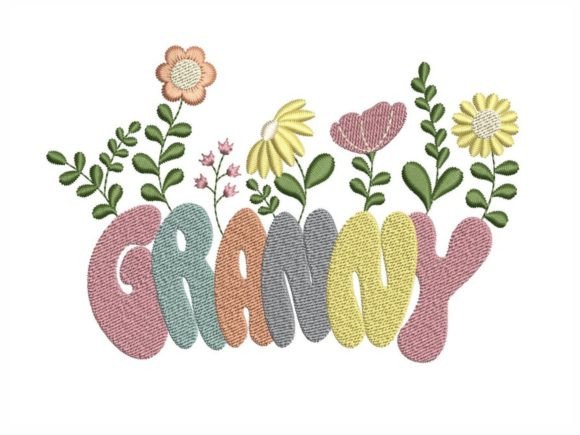 Granny: A Practical Review of This Floral Embroidery Design