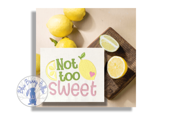 Not Too Sweet: A Juicy Lemon Embroidery Review