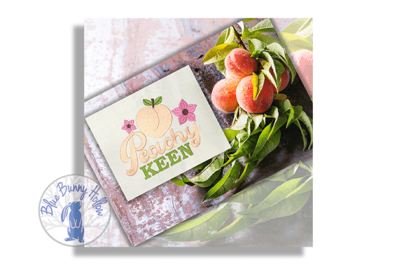 Peachy Keen: A Seasonal Embroidery Review