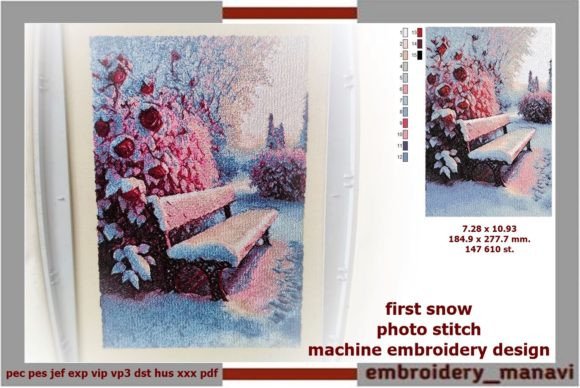 Photo Stitch First Snow: A Designer's Review