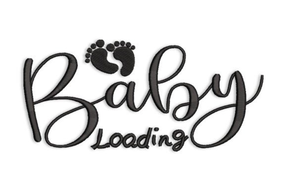 Reviewing Baby Loading: A Whimsical Embroidery Design
