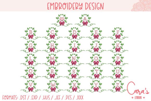 Small Wreath Alphabet: A Designer's Review